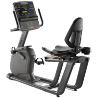 Vélo d'appartement Semi-allongé Lifestyle console Premium Led Matrix