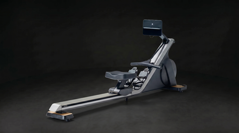 Domyos Training Rower 900 sur fond noir