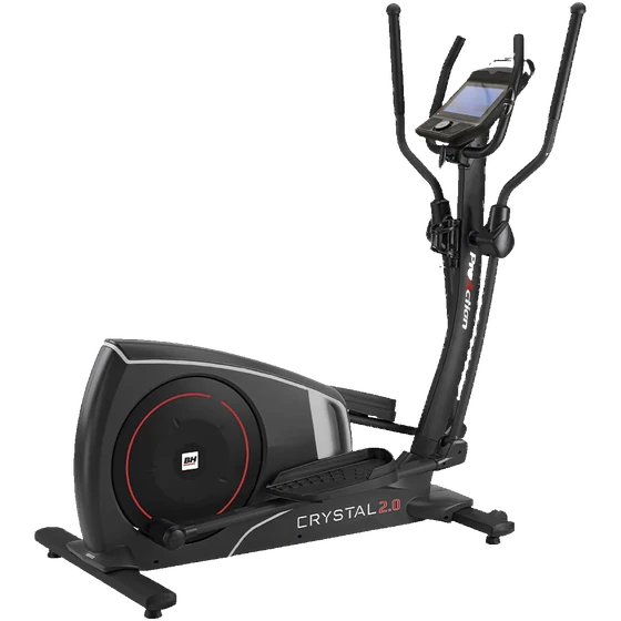 Vue d'ensemble du Vélo elliptique Crystal 2.0 Multimedia BH Fitness