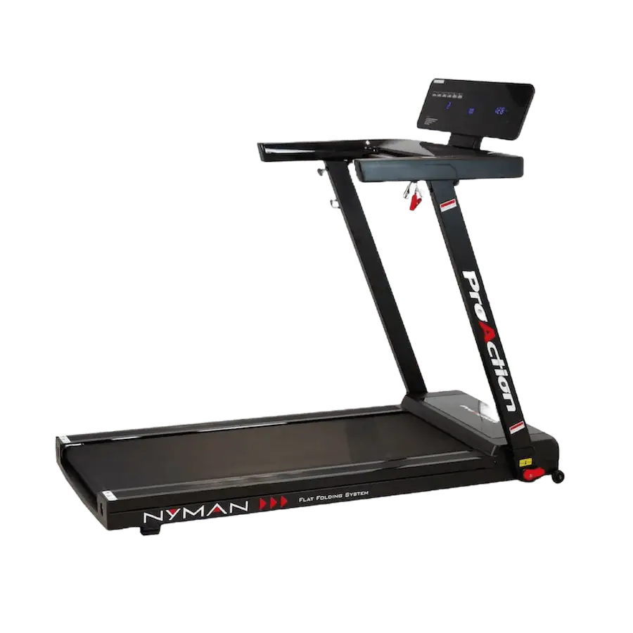 Vue d'ensemble du tapis de course NYMAN G6400 de BH Fitness