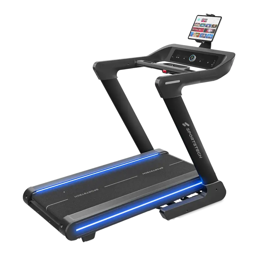 Vue d'ensemble du tapis de course sTread Lite Sportstech