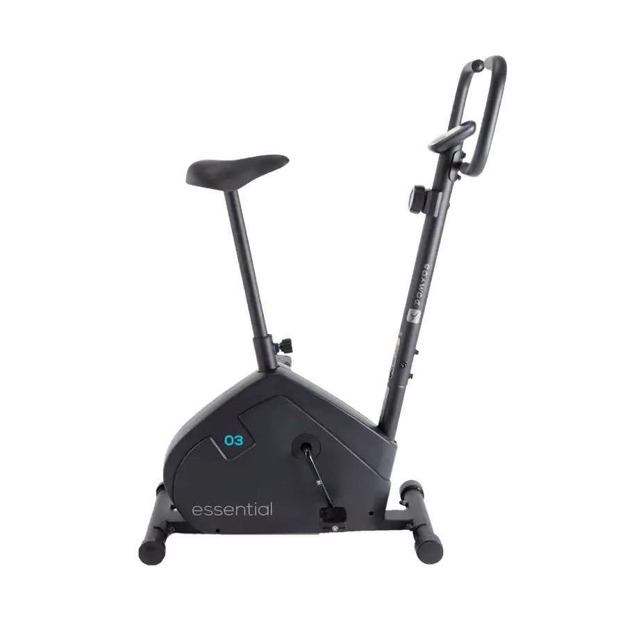 Vélo d'appartement Essentiel de la marque Domyos Decathlon Vue d'ensemble du Vélo d'appartement Essentiel Domyos Decathlon