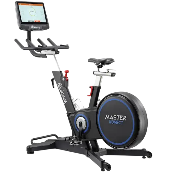 Vélo d'appartement Master Konect de la marque Heubozen Vue d'ensemble du Vélo d'appartement Master Konect Heubozen