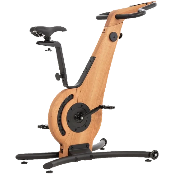 Vélo d'appartement Bike V.2 Merisier de la marque NOHrD Vue d'ensemble du Vélo d'appartement Bike V.2 Merisier NOHrD