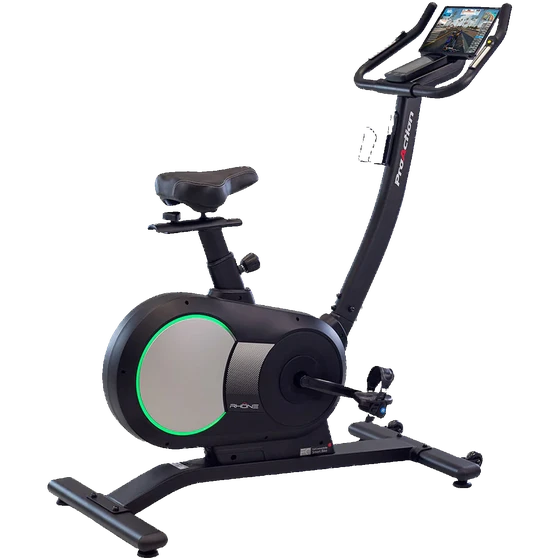 Vélo d'appartement i.Rhône de la marque BH Fitness Vue d'ensemble du Vélo d'appartement i.Rhône BH Fitness